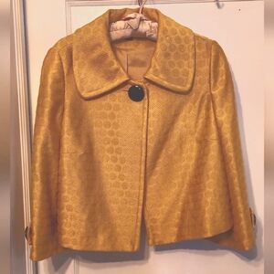 Elegant Gold 3/4 Mod Jacket